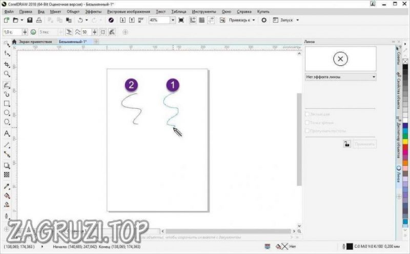 Coreldraw не отображаются эскизы