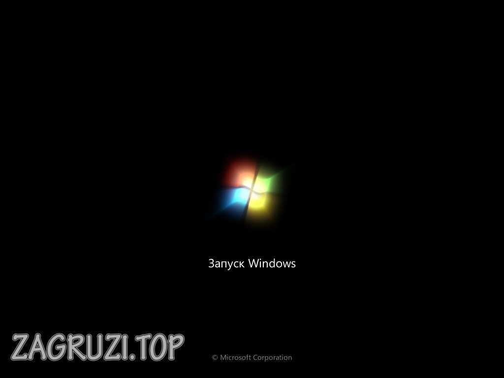 Заставка Windows 7