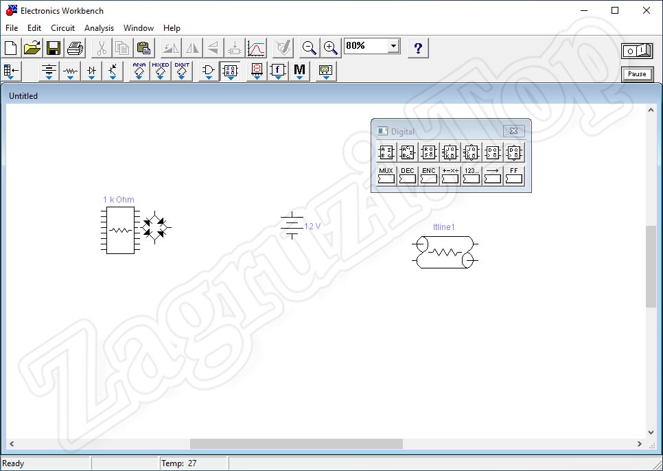 Electronics workbench не запускается на windows 7