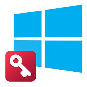 Иконка пароль Windows 10